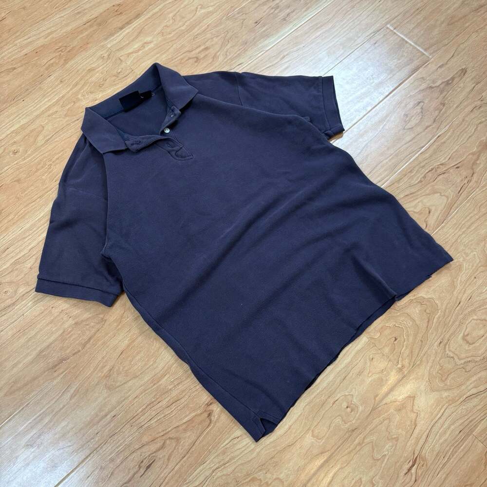 Dockers Men's Navy Blue 100% Cotton Short Sleeve Polo Shirt Size M